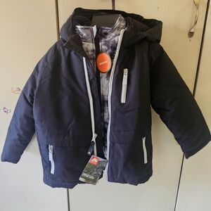 Ozark Trail Black and Gray Toddler Jacket